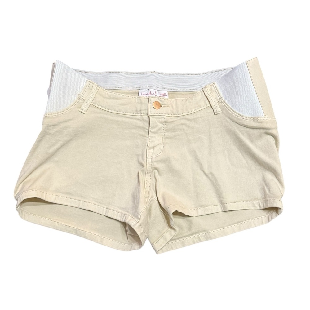 Isabel Maternity Side Panel Maternity Shorts | Size: 8/29